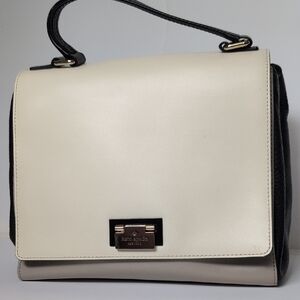 Kate Spade Black and Cream Women's Bag
